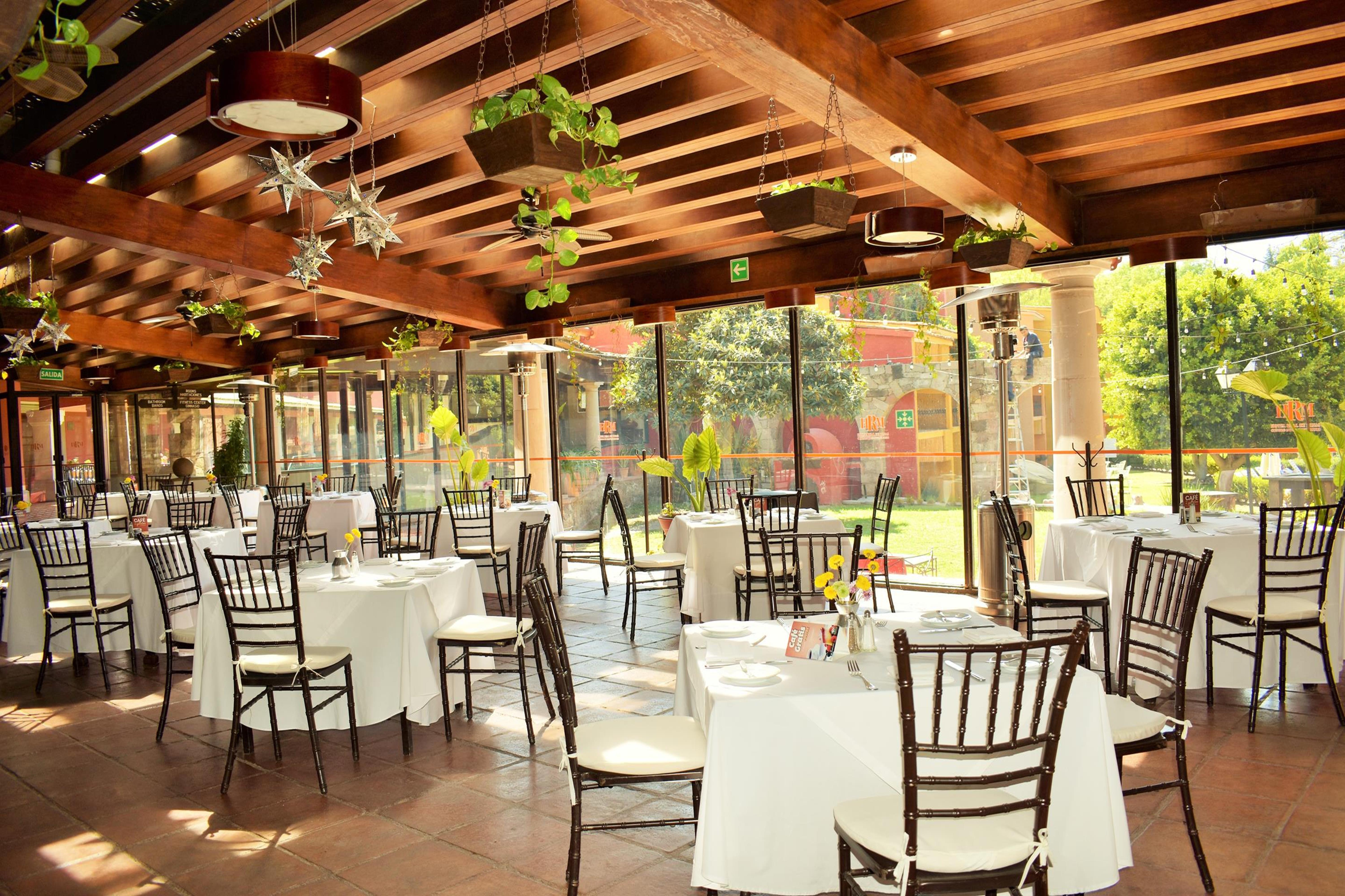 Real De Minas San Miguel De Allende Buitenkant foto The interior of the restaurant